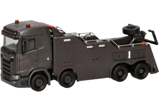 ルクセンブルク軍 Scania CS20ND Empl Bison レッカー車 レッカー / Herpa 1/87 建設機械模型 工事車両