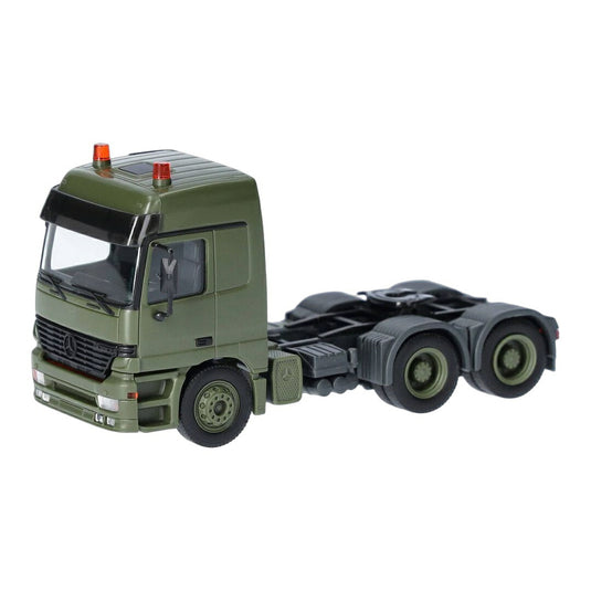メルセデス・ベンツ Actros L MP1 3軸 グリーン / Herpa 1/87 トラック模型