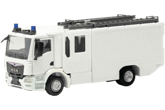 パーツサービス MAN TGM CC Z-Cab 消防 トラック / Herpa 1/87 建設機械模型 工事車両