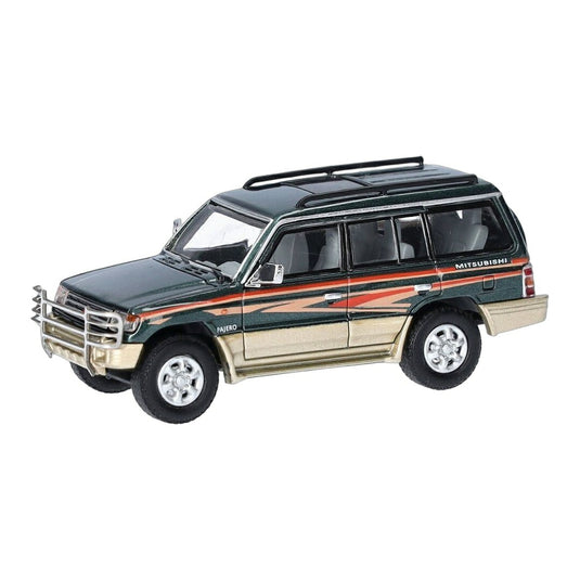 三菱 パジェロ グリーン SUV 乗用車 / MicroCity 1/87 ミニカー