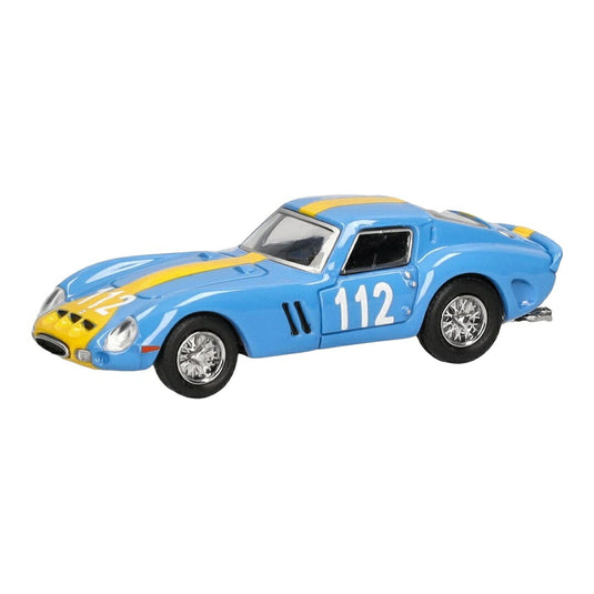 フェラーリ 250 GTO 112 ブルー スポーツカー / Herpa 1/87 ミニカー