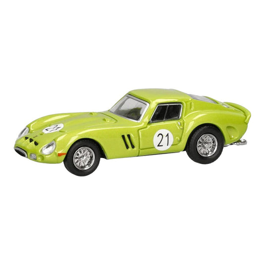 フェラーリ 250 GTO 21 グリーン スポーツカー / Herpa 1/87 ミニカー