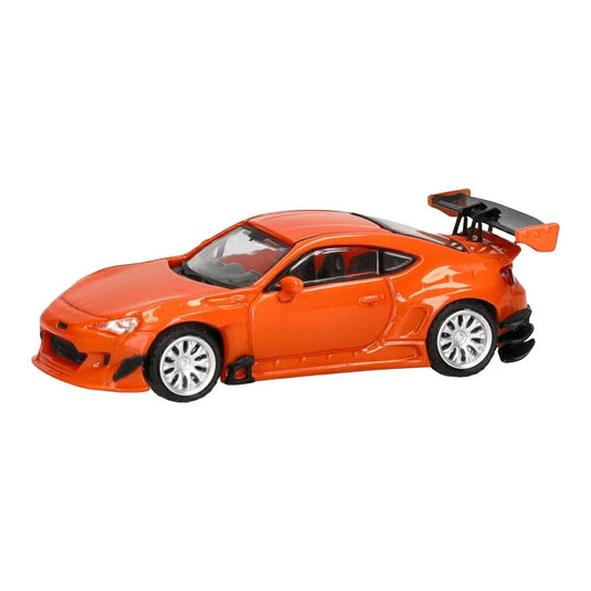 トヨタ GT86 オレンジ スポーツカー / Herpa 1/87 ミニカー