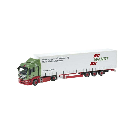 Herpa Wandt B?ssing Eintracht MAN TGX LX ローライナーセミトレーラー 913782/ Herpa 1/87  模型