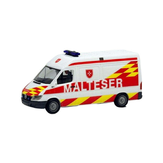 Herpa Malteser Wien Mercedes Benz Sprinter ハーフバス 927703/ Herpa 1/87  模型
