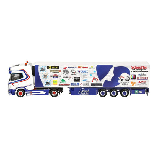 Scheufler/R?ssel Truck Show DAF XF 冷凍冷蔵セミトレーラー / Herpa 1/87 ミニカー トラック模型