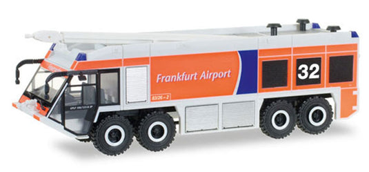 Fire Service Ziegler Z8 飛行場用消防車 プラスチック / Herpa 1/87 建設機械模型 工事車両