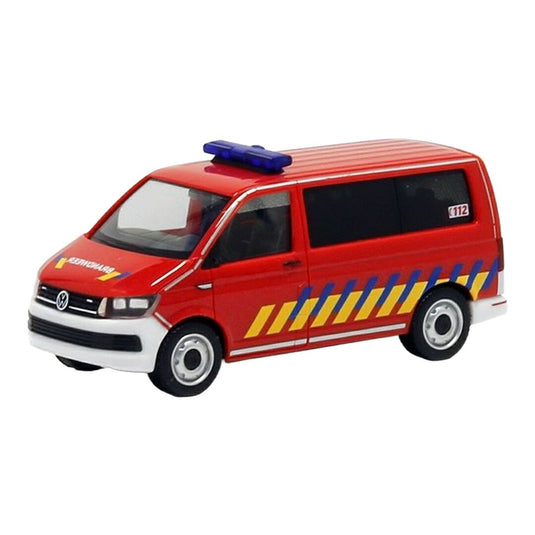 ベルギー消防局 VW T6 消防車 / Herpa 1/87 ミニカー トラック模型