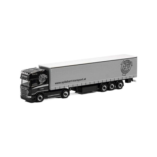 Herpa Spitzbart Scania R13 Topline カーテンサイドセミトレーラー 932530/ Herpa 1/87  模型