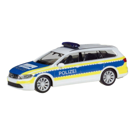 フォルクスワーゲン パサート ヴァリアント GTE ギフホルン警察車両 / Herpa 1/87 ミニカー