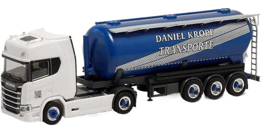 Daniel Kropf Transporte Scania CR HD バルク / Herpa 1/87 建設機械模型 工事車両