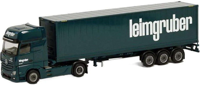Leimgruber Mercedes Benz ActGigaspace トラック / Herpa 1/87 建設機械模型 工事車両