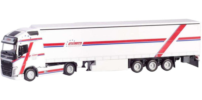 Spedition Moller Volvo FH 16 GL GPSZ 937184 トラクタ / Herpa 1/87 建設機械模型 工事車両