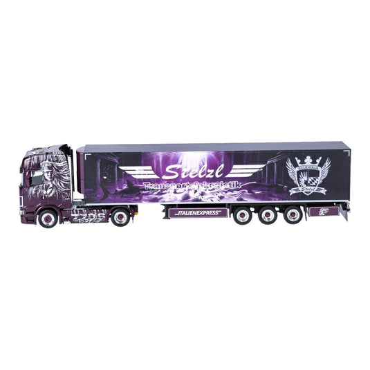 Stelzl スカニア CS 20 HD 冷凍冷蔵セミトレーラー / Herpa 1/87 ミニカー トラック模型