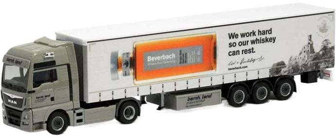 Spedition Land Hardenberg Whiskey MAN トラック / Herpa 1/87 建設機械模型 工事車両