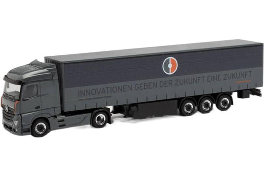 Copa Mercedes Benzメルセデスベンツ Actros Streamspace Curtainsidetrailerカーテンサイドトレーラー トラック 模型 /Herpa 1/87