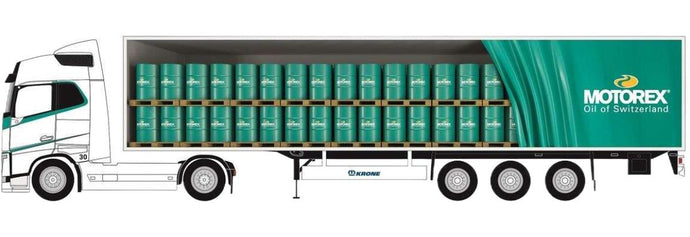 モトレックス ボルボ FH グローブトロッター ケース トラック / Herpa 1/87 建設機械模型 工事車両