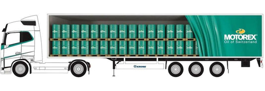 モトレックス ボルボ FH グローブトロッター ケース トラック / Herpa 1/87 建設機械模型 工事車両