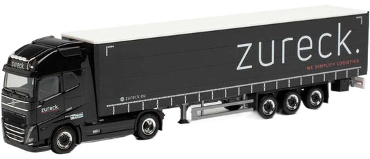 ツレック ロジスティクス ボルボ FH グローブトロッター トラック 輸送車  / Herpa 1/87 建設機械模型 工事車両