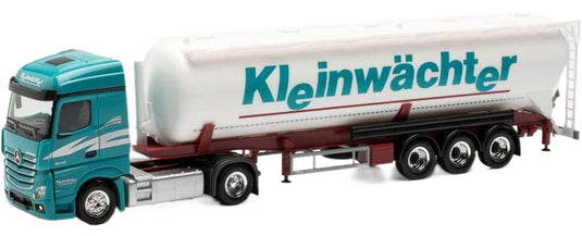 メルセデス ベンツ アクトロス 60立方メートル タンクローリー トラック / Herpa 1/87 建設機械模型 工事車両