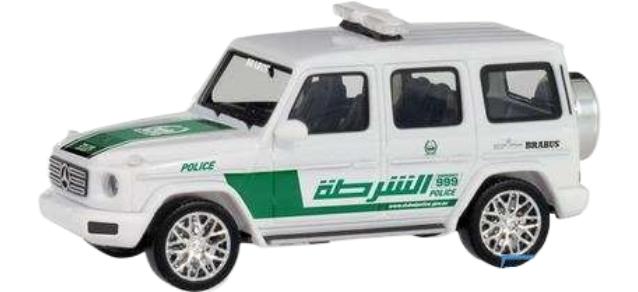 ドバイ警察 Mercedes Benz Gクラス 095082 / Herpa 1/87 建設機械模型 工事車両