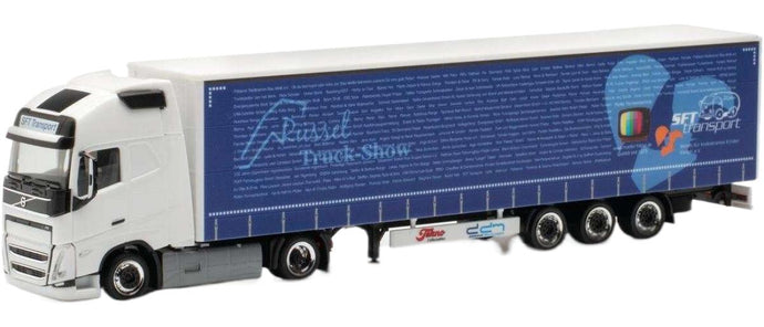 ボルボ トラック ショー SFT トランスポート モデル トラック / Herpa 1/87 建設機械模型 工事車両