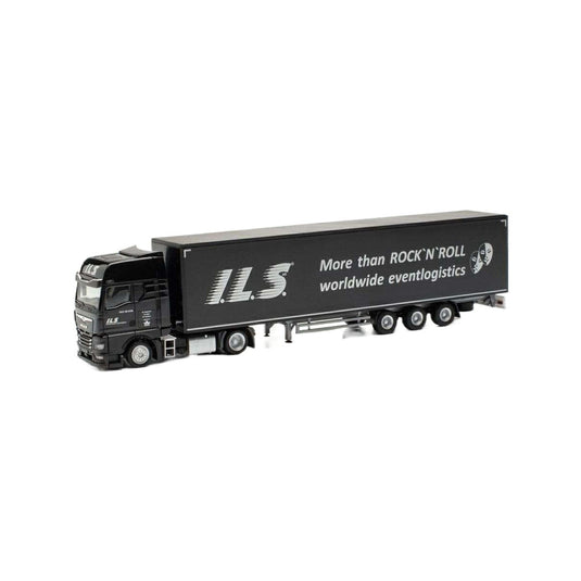 Herpa I.L.S. MAN TGX GX ボックスセミトレーラー 955645/ Herpa 1/87  模型