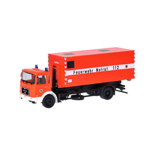 Herpa Feuerwehr Dortmund MAN F8 WeLa トラック 956888/ Herpa 1/87  模型