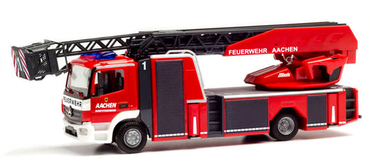 Aachen Fire Service Mercedes Benz Atego ハイクオリティプラスチック / Herpa 1/87 建設機械模型 工事車両