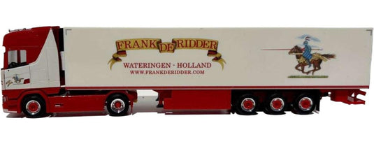 MHT Frank de Ridder Scania CS20HD 冷凍 トラック / Herpa 1/87 建設機械模型 工事車両