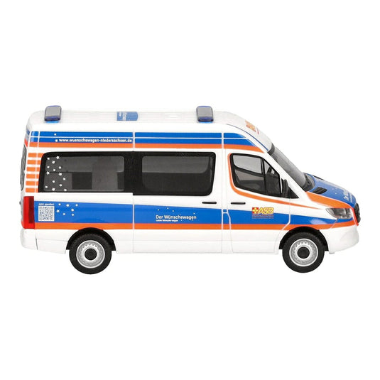 メルセデス・ベンツ スプリンター ASB Wunschewagen ニーダーザクセン 救急車 / Herpa 1/87 ミニカー トラック模型