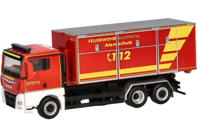 消防 Wuppertal MAN TGX XL Euro6C トラック / Herpa 1/87 建設機械模型 工事車両