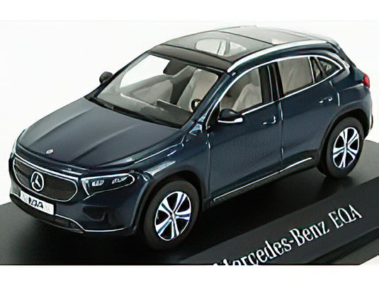 MERCEDES BENZ EQA (H243) 2021 DENIM BLUE/Herpa 1/43ミニカー
