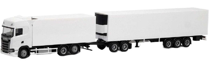 スカニア CS20 HD 冷蔵 ユーロコンビ トラック / Herpa 1/87 建設機械模型 工事車両