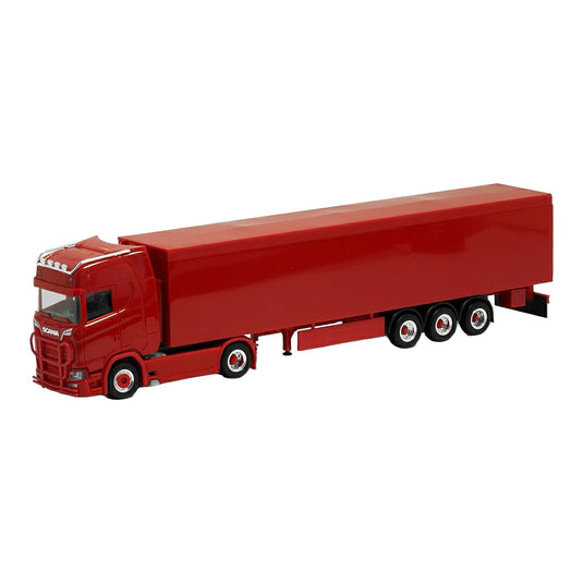 スカニア CS HD ウォーキングフロアセミトレーラー / Herpa 1/87 ミニカー トラック模型