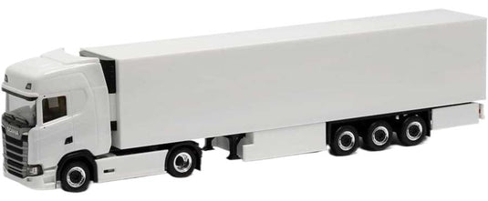 Scania CS20HD 冷凍セミトレーラー トレーラー / Herpa 1/87 建設機械模型 工事車両