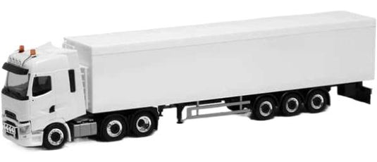 ルノー T フェイスリフト ウォーキングフロア トレーラー  / Herpa 1/87 建設機械模型 工事車両