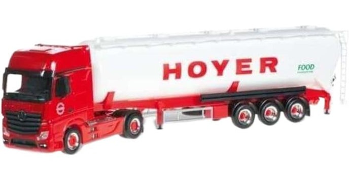 Hoyer Group Mercedes Benz ActGiga トラック / Herpa 1/87 建設機械模型 工事車両