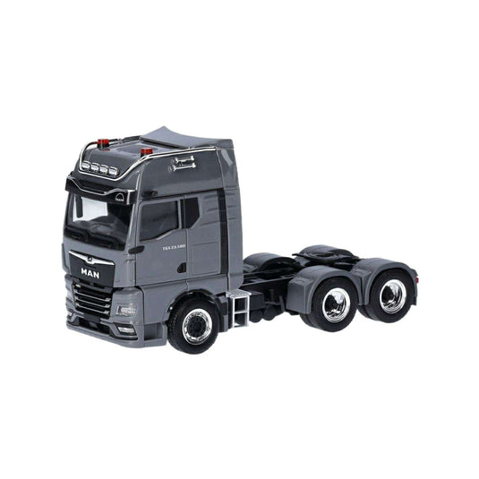Herpa MAN TGX GX 33.580 6x4 グレー ZY.HE095-4488/ Herpa 1/87  模型
