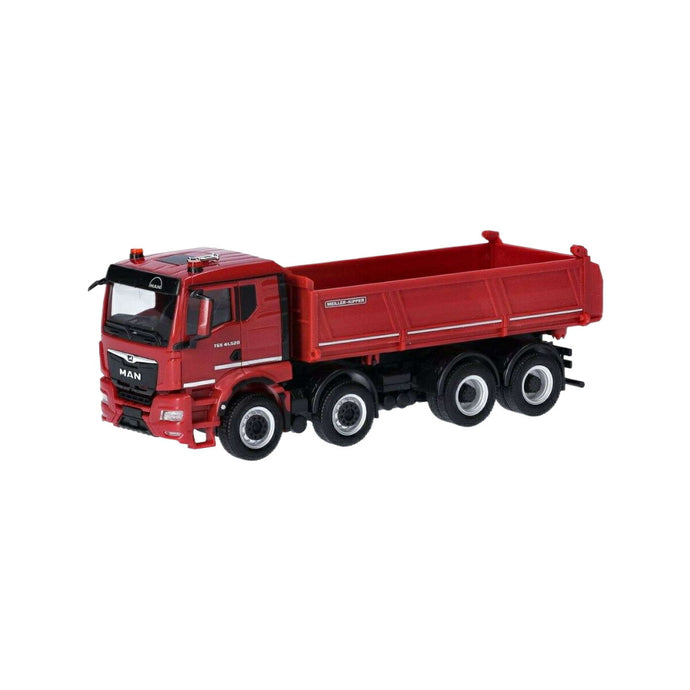 Herpa MAN TGS TN 41.520 Meiller 三方開きダンプ ZY.HE095-6734/ Herpa 1/87  模型