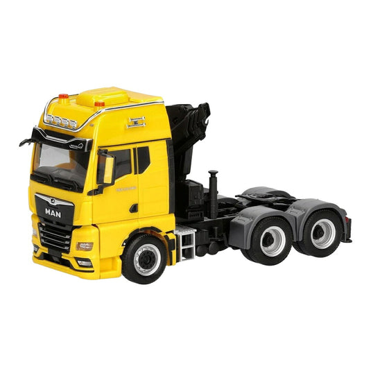 MAN TGX GX 33.540 ヘビーデューティトラクター ローディングクレーン付 / Herpa 1/50 ミニカー トラック模型