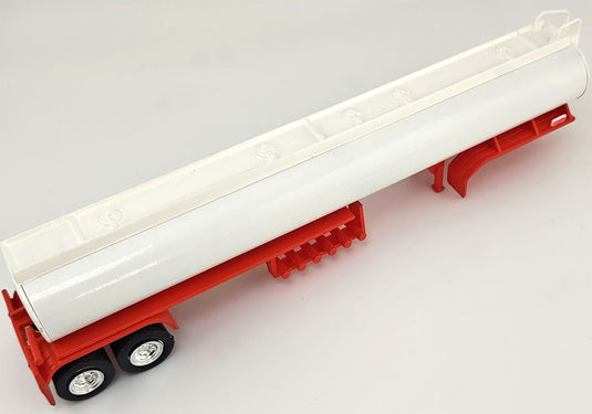 Heilハイル Gasoline Tanker Trailer Red and White / HO LOGISTICS 1/87 模型