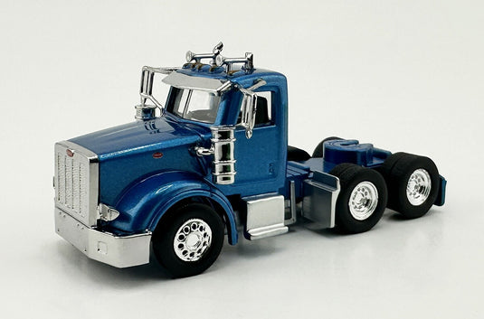 Peterbilt 367 with Daycab Metallic Blue / HO LOGISTICS 1/87 模型