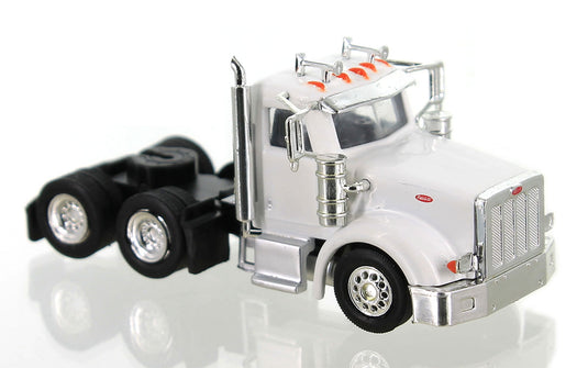 Peterbiltピータービルト 367 with Daycab Whiteホワイト / HO LOGISTICS 1/87 模型