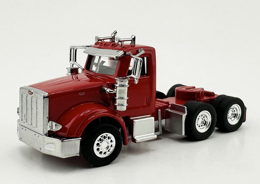 Peterbiltピータービルト 367 with Daycab Redレッド / HO LOGISTICS 1/87 模型