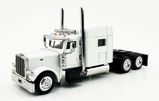 Peterbiltピータービルト 389 with Sleeper Cab Whiteホワイト / HO LOGISTICS 1/87 模型