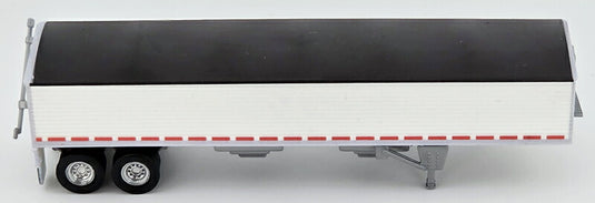 穀物トレーラー ブラックタープ 農業 運搬車 荷台 働く車 模型 ダイキャスト モデル / HO LOGISTICS 1/87 農機