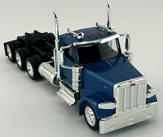 Peterbiltピータービルト 589 3軸 デイキャブ ブルーメタリック トラック 模型 / HO LOGISTICS 1/87 ミニカー 模型