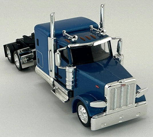 Peterbiltピータービルト 589 72インチ スリーパー ブルー トラック 模型 モデル / HO LOGISTICS 1/87 ミニカー 模型
