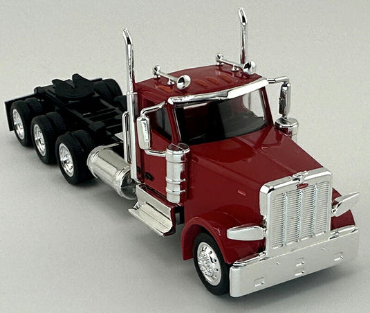 Peterbiltピータービルト 589 3軸 デイキャブ レッド トラック 働く車 模型 / HO LOGISTICS 1/87 ミニカー 模型